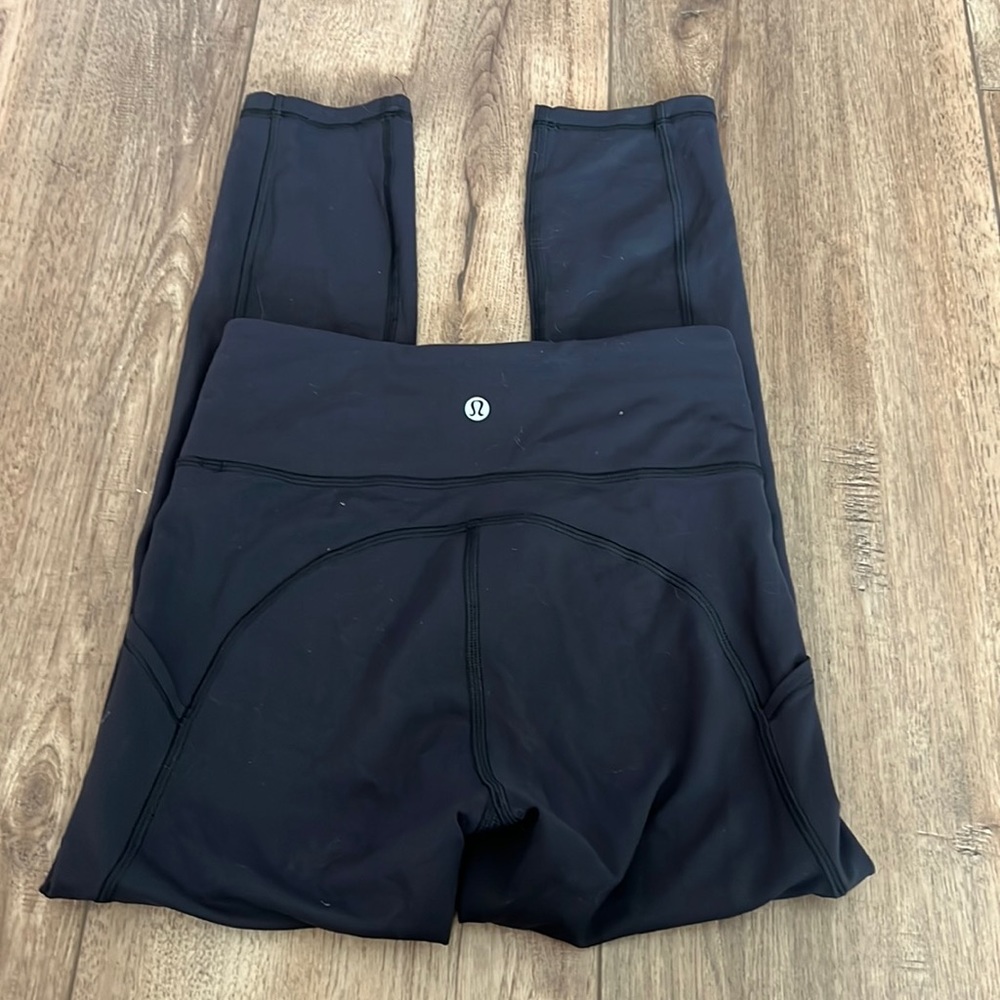 Lululemon leggings.  Invigorate HR Crop 23. Like new!!!